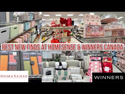 BEST New Finds at Homesense & Winners Canada 🇨🇦 | Valentine’s Decor, Cozy Home & Loungewear