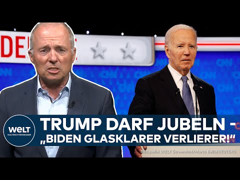 KAMPF UMS WEISSE HAUS: Kompletter Aussetzer - Brutale Blamage für Biden im TV-Duell gegen Trump