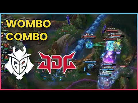 The best seraphine ult you will ever see on stage | G2 vs JDG