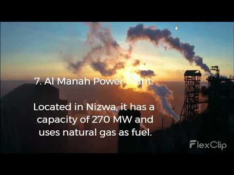 Overview of Major 9 Power Plants in Oman