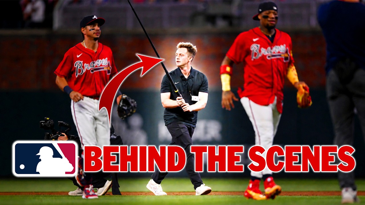 Life of an MLB Videographer (BTS filming games and other MLB content!) 🎥
