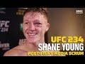 UFC 234: Shane Young Explains Wanting to Spread Positive Message, Including Mental Health Awareness