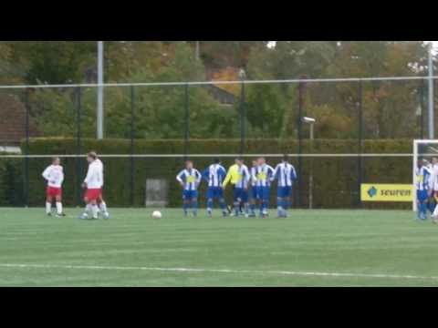 Driel 1 scoort 2x bij Blauw Wit (3 nov. 2013)
