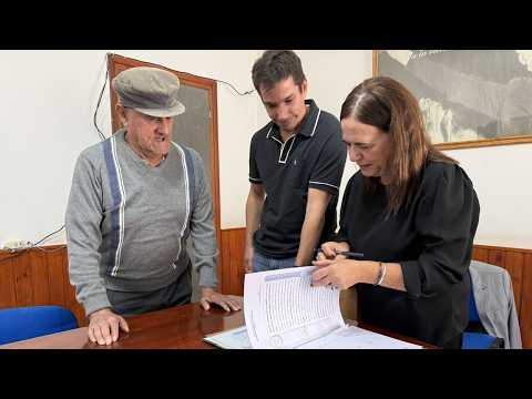 Familias de Mainqué cada vez más cerca de consolidar su título de propiedad