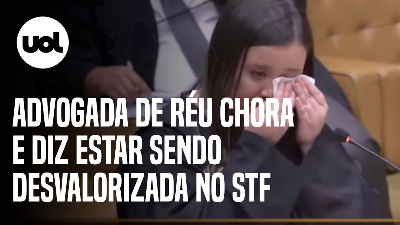 Advogada chora e diz estar ‘com medo’ de fazer sustentação oral: ‘Vi advogados sendo humilhados’