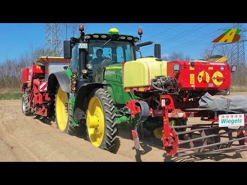 Kartoffeln pflanzen in Schleswig-Holstein - Kartoffelanbau in der Landwirtschaft - 3 Arbeitsgänge