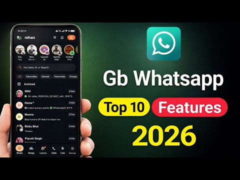 Gb Whatsapp Top 10 Hidden features 2026 | gb whatsapp home screen settings | gb a to z settings 