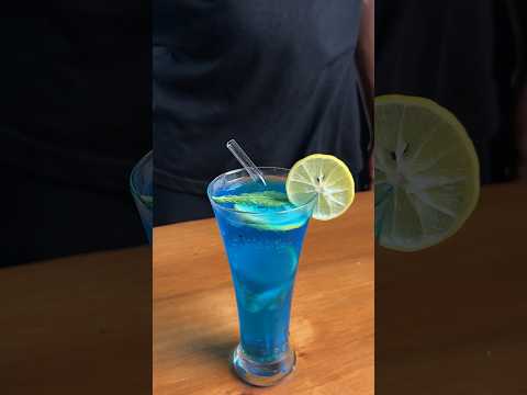 Blue Curaçao Mojito #shorts