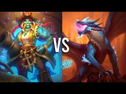 Hearthstone - The Most Fun Voyage to the Sunken City Game (Thief Pirates vs Big Spell Dragons)