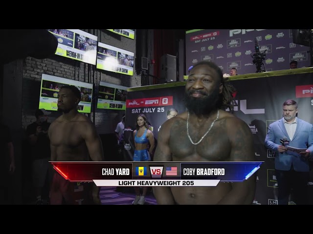PFL Washington DC Weigh-Ins | Jean vs Rodriguez Title Fight