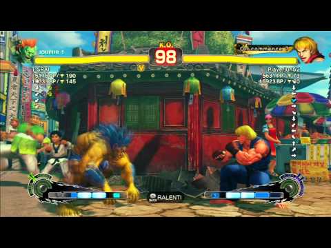 SSF4 AE 2012: TSRAI ( Blanka ) VS Playerjun52 ( Ken )