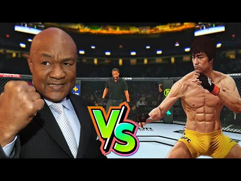 George Edwards Foreman vs. Bruce Lee - EA Sports UFC 4 Rematch