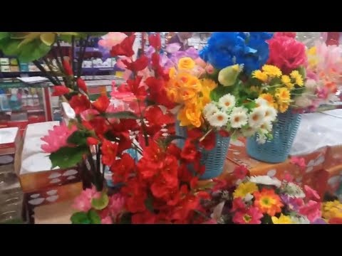 রুম ডেকরেশনের ফুলের দাম 🌺🌹🌷 Room decoration Flower price/ প্লাস্টিকের ফুলের স্টিকের দাম।Flower Video