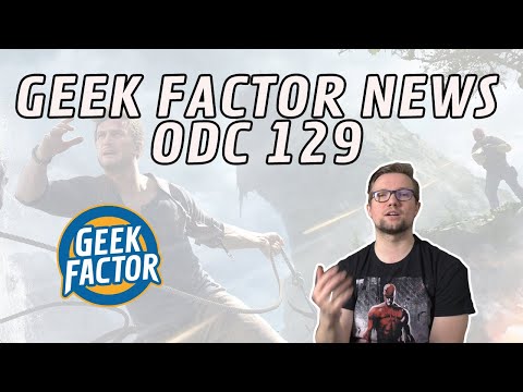 Geek Factor News 129 - Nowy Strój Batmana, Uncharted i Stranger Things 4