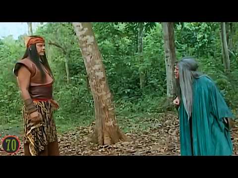 The moment Durgandini fell to the ground feeling the heat of the mountain's rengkah spell