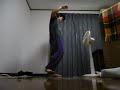 片足スクワット85回  One leg 85 squats