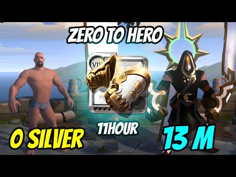 Zero To Hero Fists of Avalon | 13M in 11Hour | Albion Online