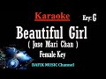 Download Lagu Beautiful Girl Karaoke Jose Mari Chan Female Key G /Nada Wanita/ Cewek Mp3 Free