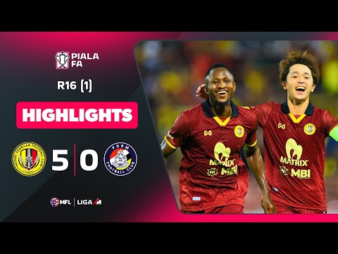 Negeri Sembilan FC 5-0 PDRM FC | Highlights | Piala FA 2025-26 | R16 (1)