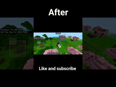 Mind-blowing Minecraft transformation