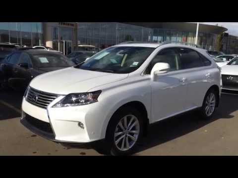 New White on Parchment 2015 Lexus RX 350 AWD Touring Package Review - Alberta, Canada