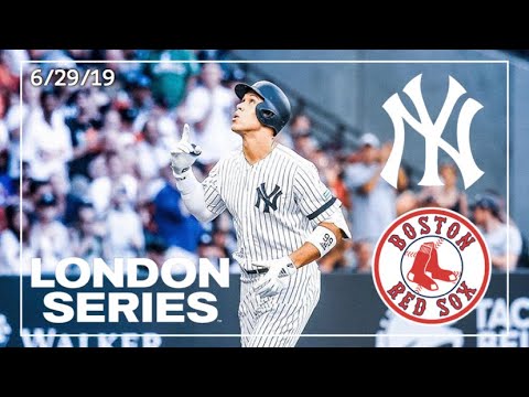 New York Yankees Vs. Boston Red Sox | Game Highlights | London Series Game 1
