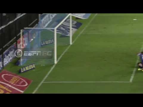 El gol de Bou ante Godoy Cruz desde la tribuna