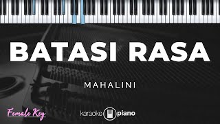 Download lagu Batasi Rasa - Mahalini | KARAOKE PIANO - FEMALE KEY mp3