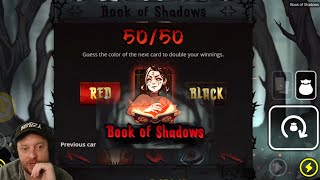Book of Shadows Slot (First Look and Big Win)