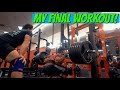 My Last Workout Before Competing.. | Raw Nationals Prep Ep. 12