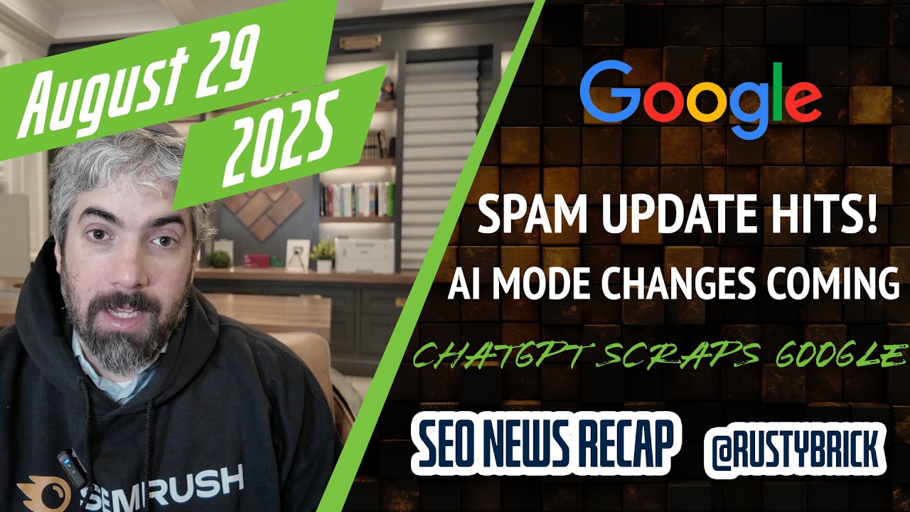 Video: Actualización de Google Spam, cambios en el modo AI, ChatGPT usa Google, Búsqueda de anuncios de noticias y más Video: Actualización de Google Spam, cambios en el modo AI, ChatGPT usa Google, Búsqueda de anuncios de noticias y más