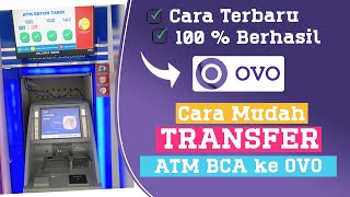 Gampang ! Cara Transfer Atm BCA Ke OVO
