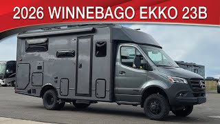 A preview image of the linked video showcasing 2026 Winnebago EKKO 23B