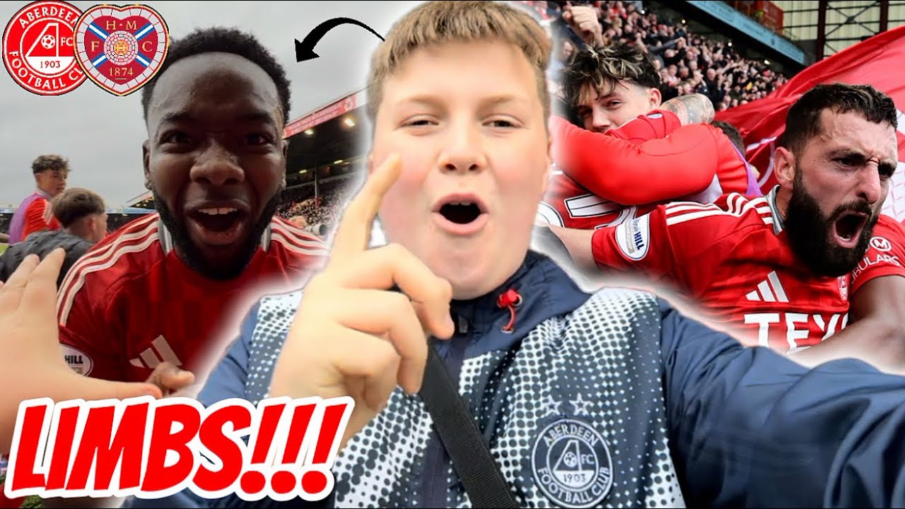 🤯 PURE CHAOS as ABERDEEN Beat HEARTS 3-2!!!! 🐏