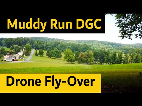 Muddy Run Disc Golf Course | Drone Flyover | Course Review