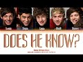 One Direction Does He Know? Lyrics (Color Coded Lyrics)