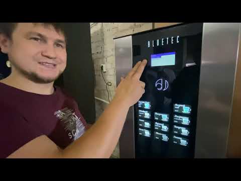 Заливаем конфигурацию в кофемашину bluetec g23