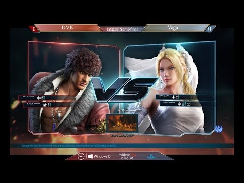 #TEKKEN254Circuit | Premier Q1 - Losers' Semi Final: DVK (Miguel) vs Vega (Nina)