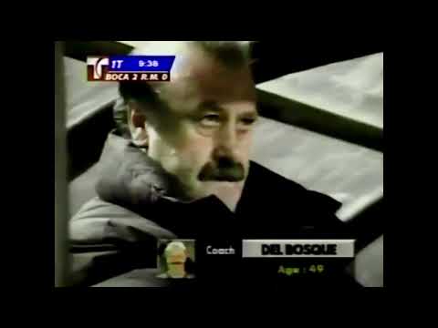 Boca Juniors vs Real Madrid - Final Intercontinental 2000