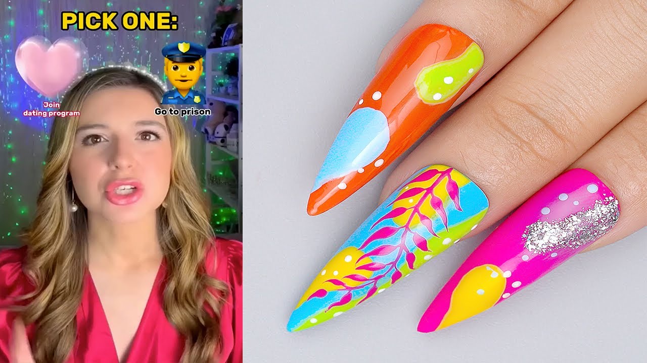 🌈 NAIL ART STORYTIME TIKTOK✨Regal Nails, POV @Brianna Mizura || Tiktok Part 18
