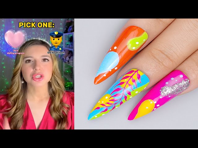 🌈 NAIL ART STORYTIME TIKTOK✨Regal Nails, POV @Brianna Mizura || Tiktok Part 18 SDDEFAULT Thumbnail