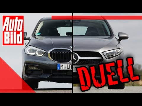 Duel behind the dike: BMW 1 Series vs. Mercedes A-Class (2019): Car - Test - Comparison