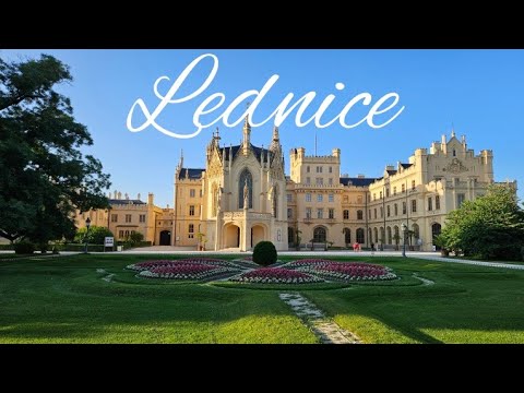 Lednice - walking tour 4K