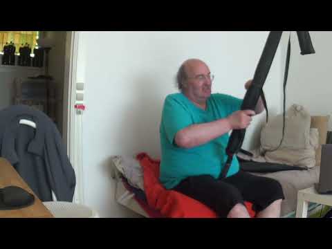 MongoTV_11200 - LIVING IN A BOX - Part 14 - XL Umbrella as City Street Shelter For Homeless - 2 of 2