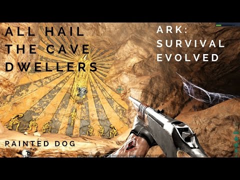 Kaprosuchus Tame and Cave Exploration | Ark: Survival Evolved