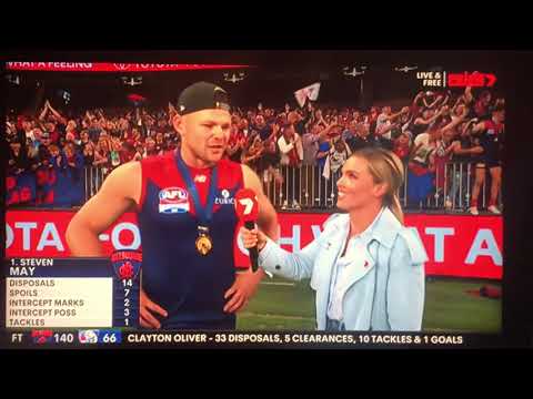Steven May AFL Grandfinal Melbourne Demons