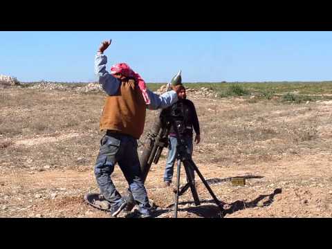 استهداف قوات النظام بقذائف الهاون في قرية بسيدا في ريف إدلب من قبل ألوية الأنصار