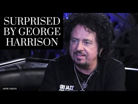 Steve Lukather tells the Story of Being Surprised by George Harrison