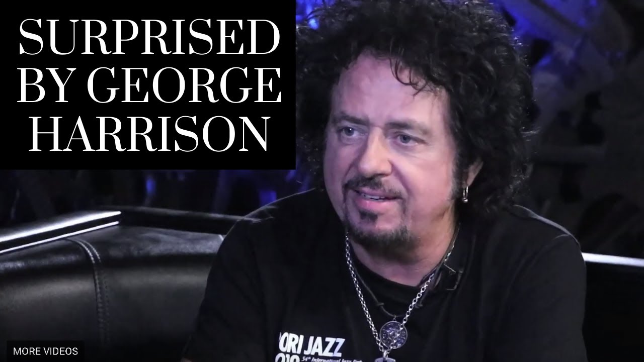 Steve Lukather tells the Story of Being Surprised by George Harrison