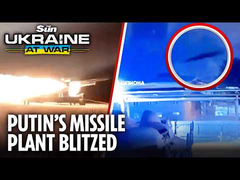 Ukrainian cruise missile BLOWS UP Putin's depot filled with Iskander & Oreshnik rockets